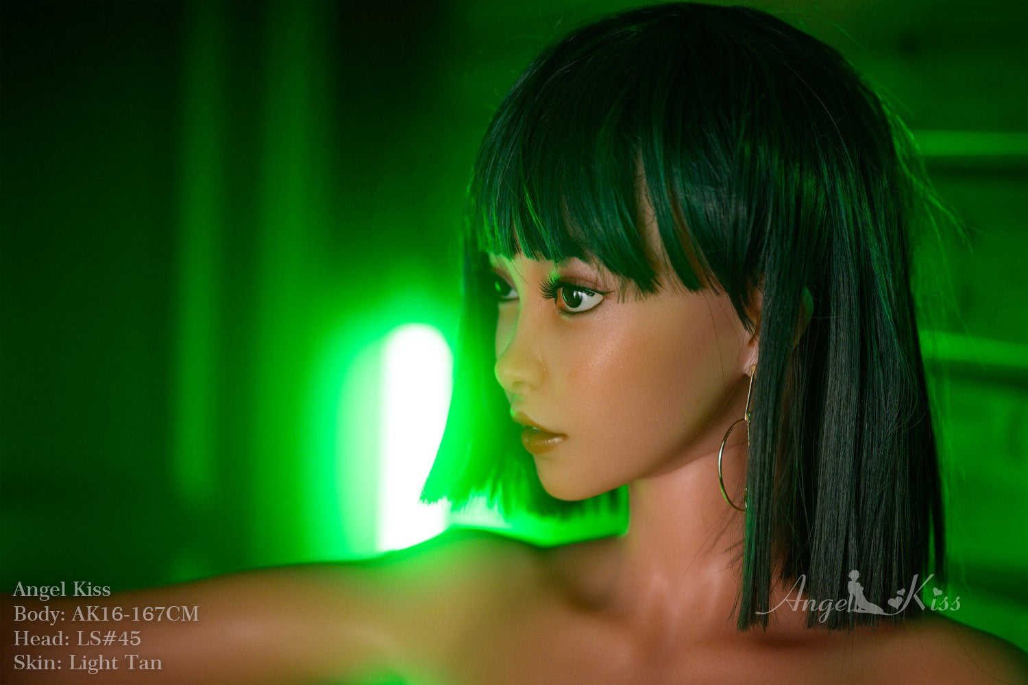 Lucy Sex Doll (AK-Doll 167cm A-Cup LS#45 silikoon)