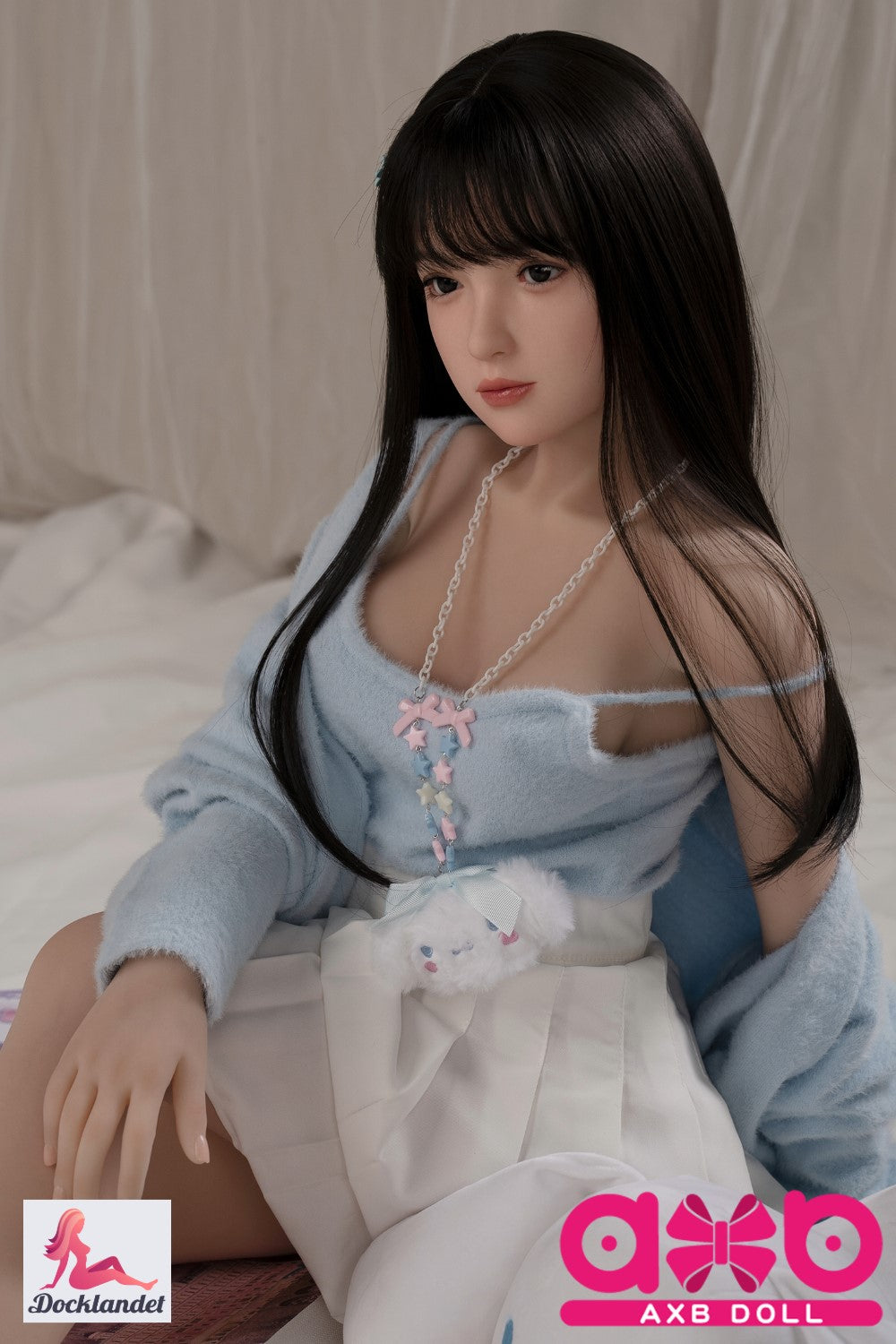Keiko seksnukk (AXB Doll 140 cm C-Cup GD30-1 TPE + silikoon)
