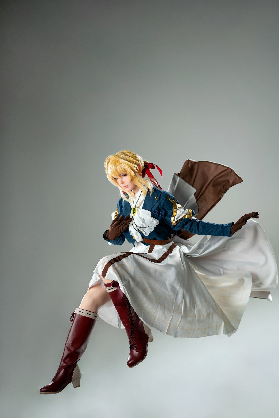 Violetne seksnukk (Game Lady 156 cm D-Cup Anime nr 12 silikoon)