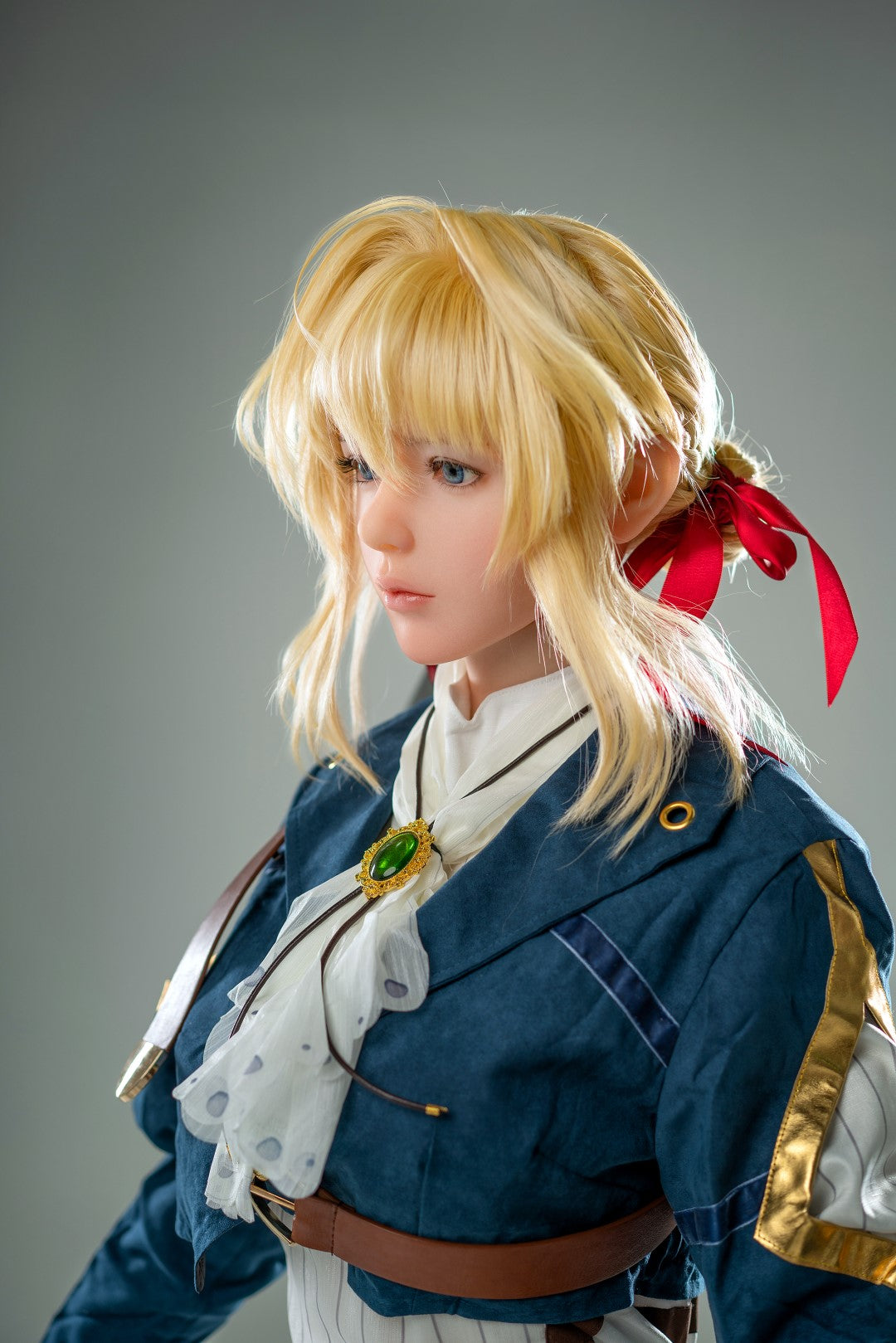 Violetne seksnukk (Game Lady 156 cm D-Cup Anime nr 12 silikoon)