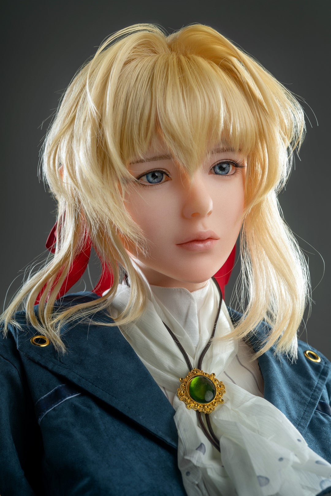 Violetne seksnukk (Game Lady 156 cm D-Cup Anime nr 12 silikoon)