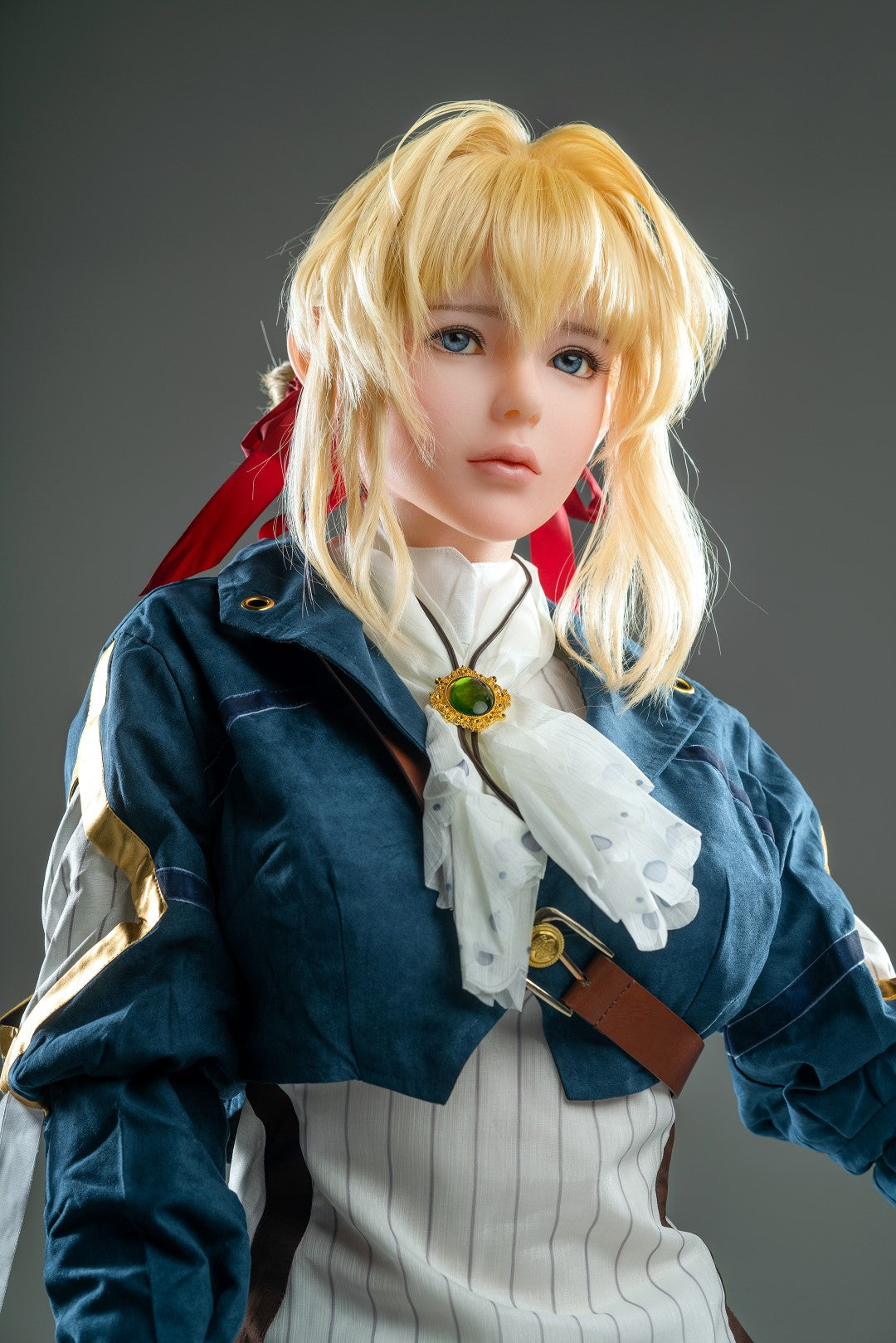 Violetne seksnukk (Game Lady 156 cm D-Cup Anime nr 12 silikoon)