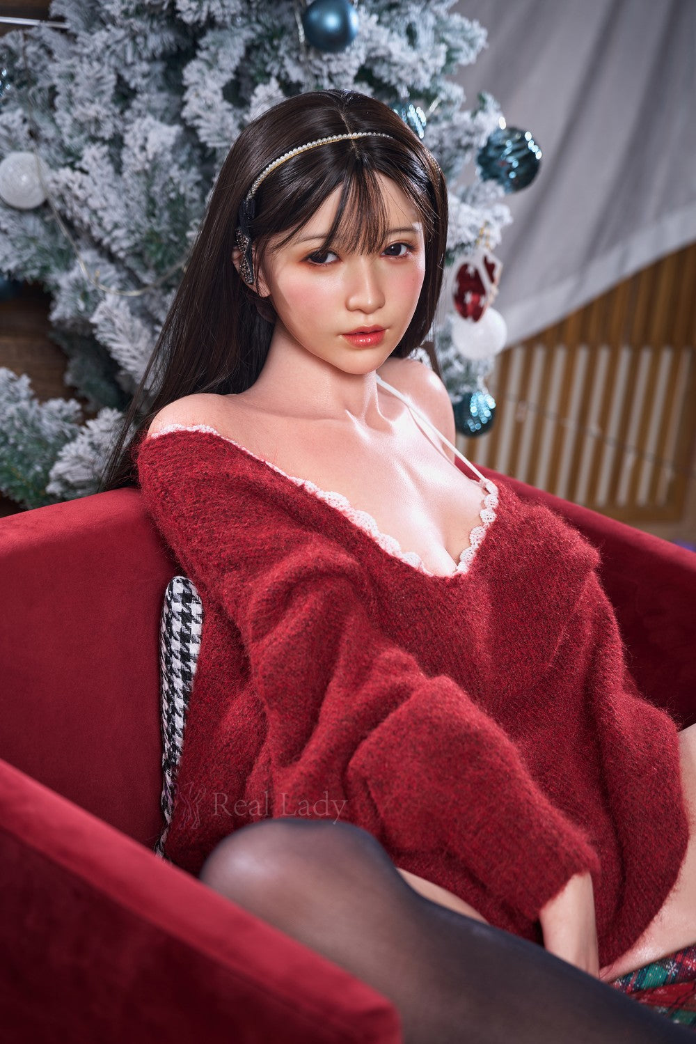 Emilia seksnukk (Real Lady 159 cm F-Cup R18 RST silikoon)