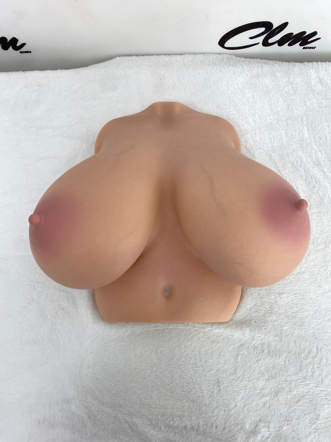Rinna (XL) Torso seksnukk (Climax Doll Pro G Cup silikoon)