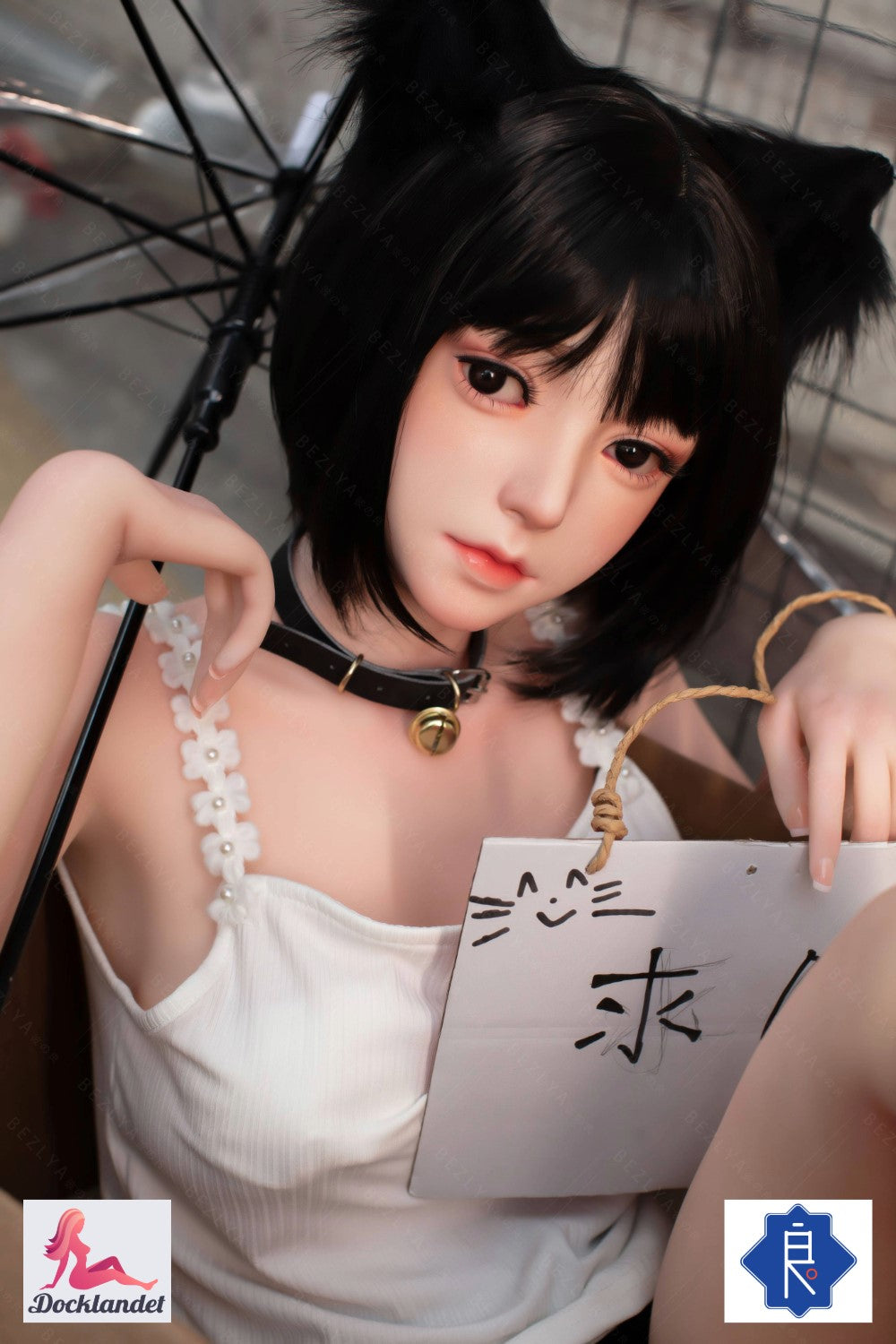 Campanula seksnukk (Bezlya Doll 155 cm F tass 2,0 TPE + silikoon)