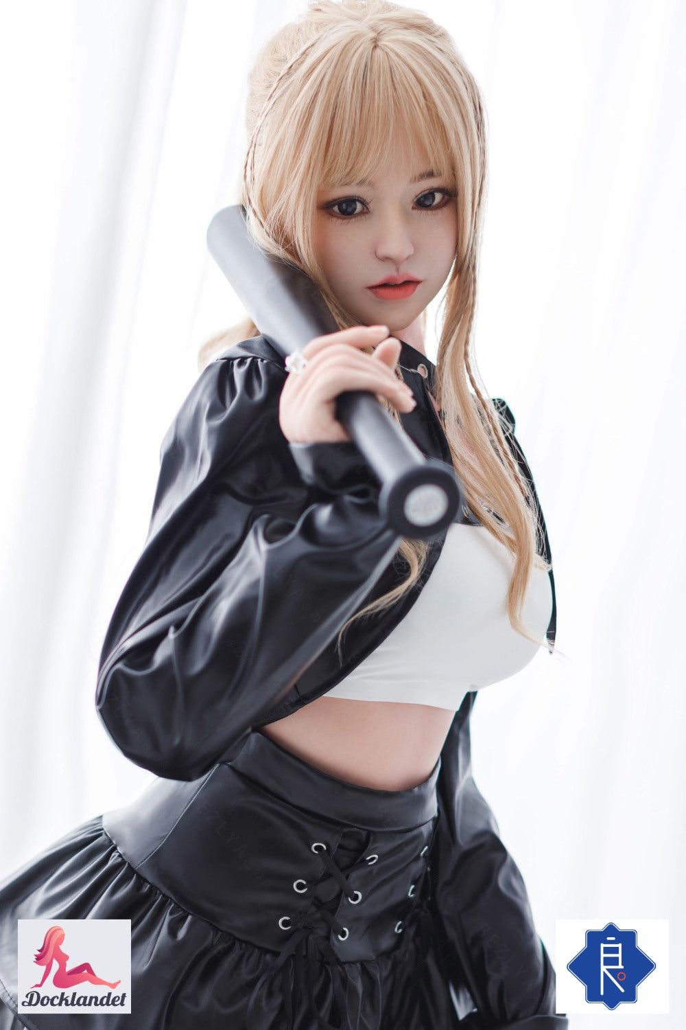 Hortensia seksnukk (Bezlya Doll 156 cm B tass 2,1 silikoon)