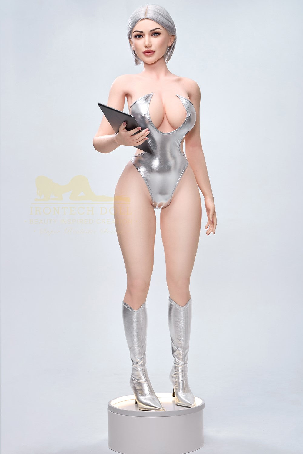 Kassiopeia seksnukk (Irontech Doll 159 cm G-Cup S13 silikoon)