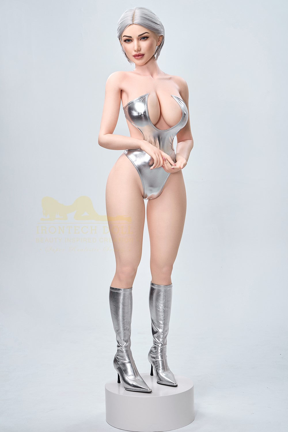 Kassiopeia seksnukk (Irontech Doll 159 cm G-Cup S13 silikoon)