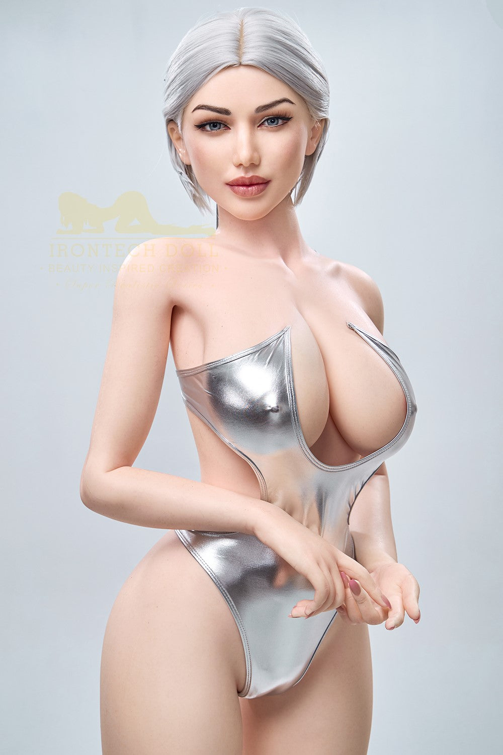 Kassiopeia seksnukk (Irontech Doll 159 cm G-Cup S13 silikoon)