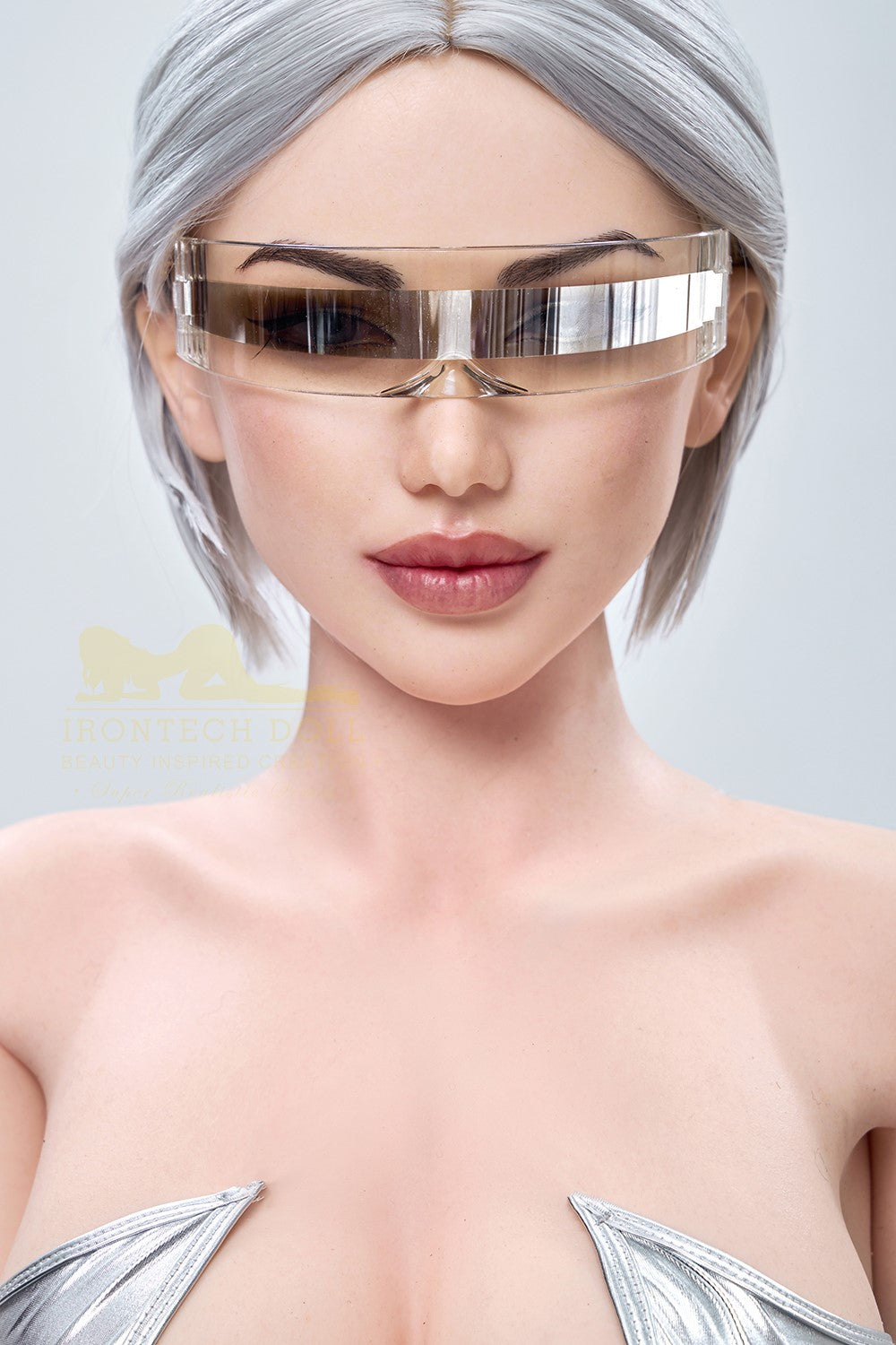 Kassiopeia seksnukk (Irontech Doll 159 cm G-Cup S13 silikoon)