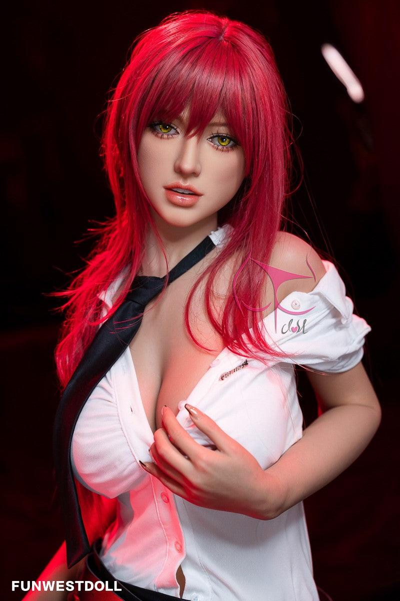 Chloe seksnukk (FunWest Doll 162 cm F-Cup #035 TPE)