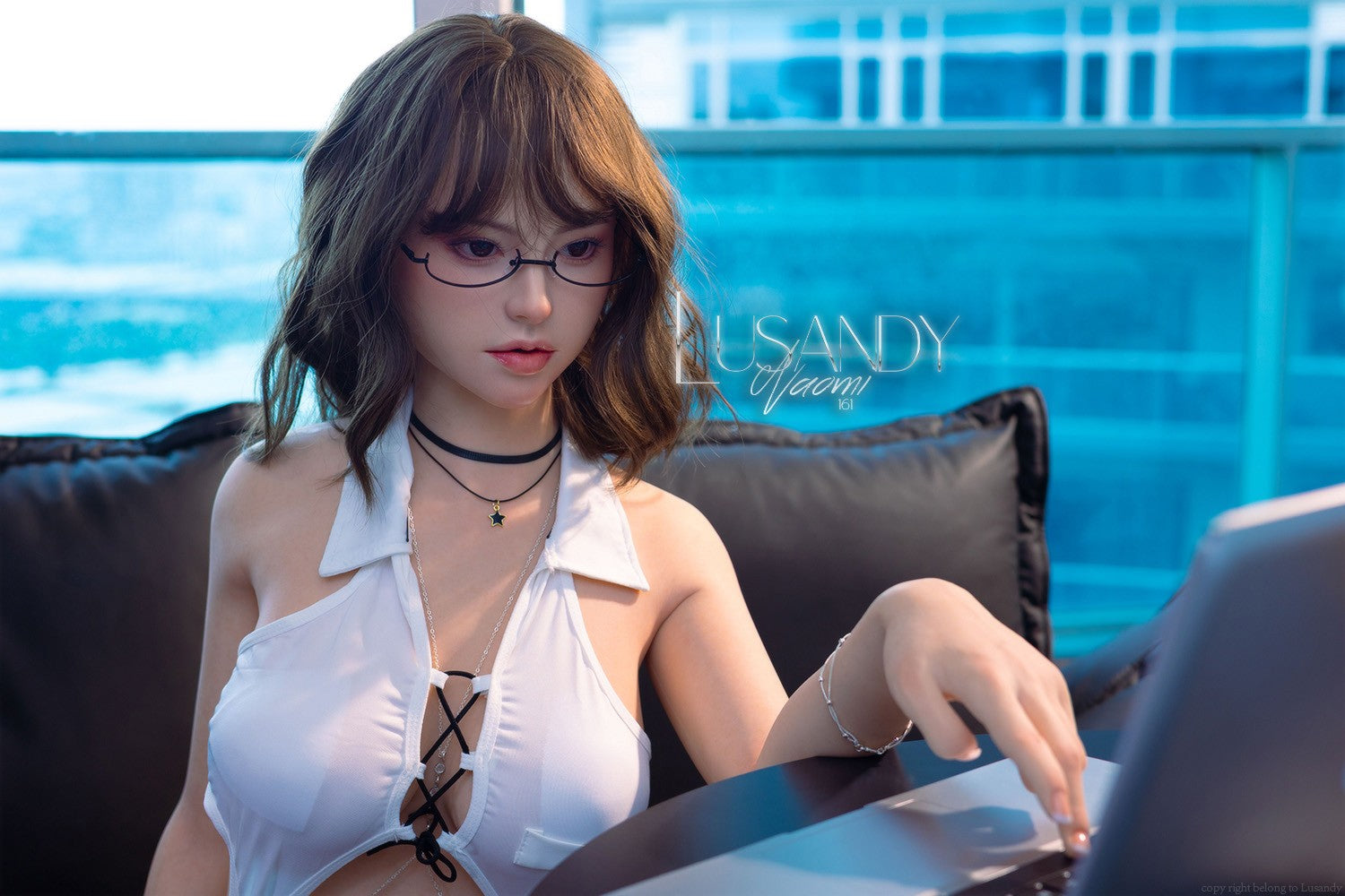Naomi seksnukk (Lusandy Doll 161 cm D-tass silikoon)