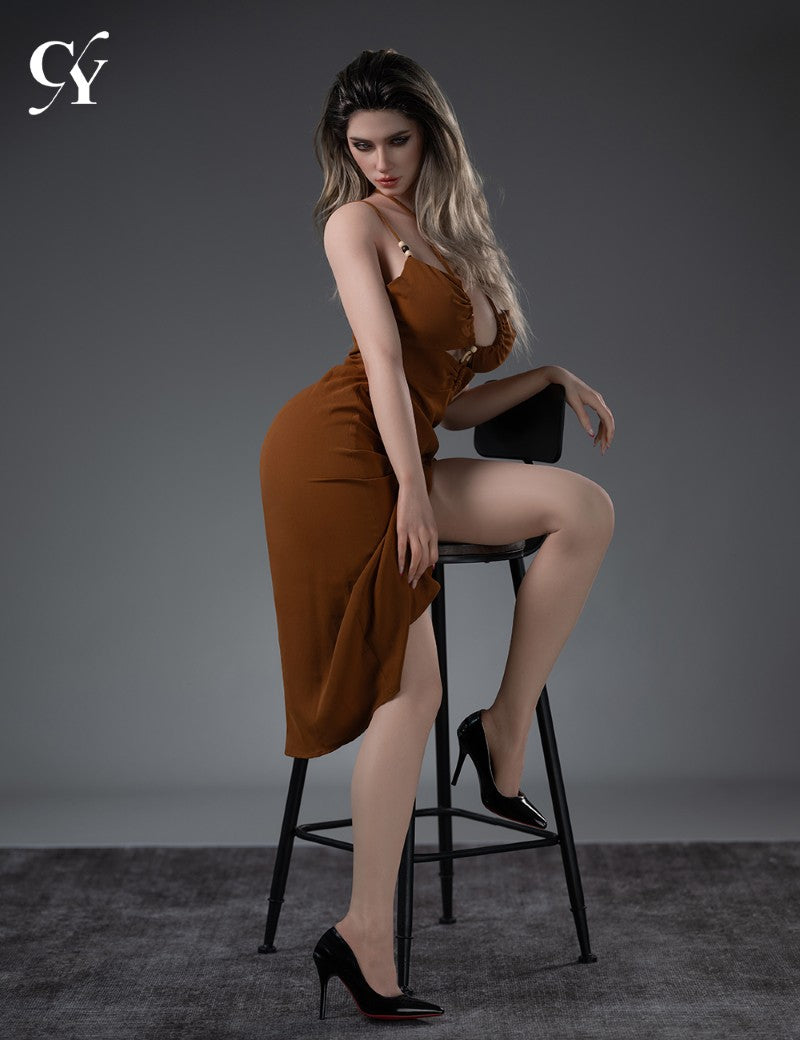 Carina seksnukk (TOP CYDOLL 168 cm F-tass TPE + silikoon)