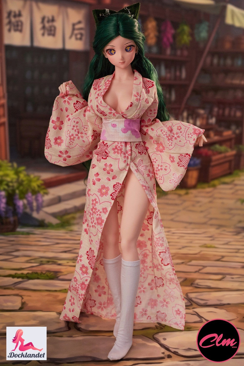 Momo seksnukk (Climax Doll Mini 60cm C-cup Silicone) Anime Mini Doll