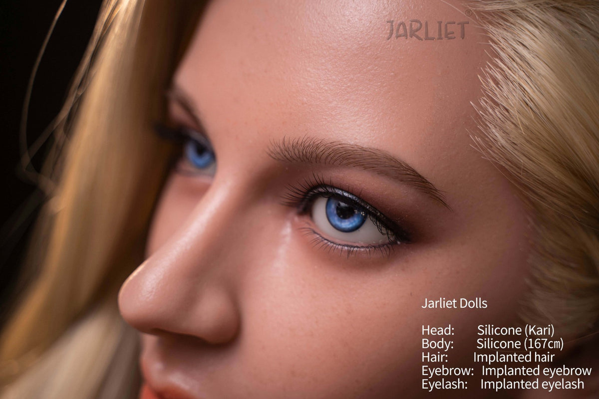 Kari seksnukk (Jarliet 167 cm B-Cup silikoon)