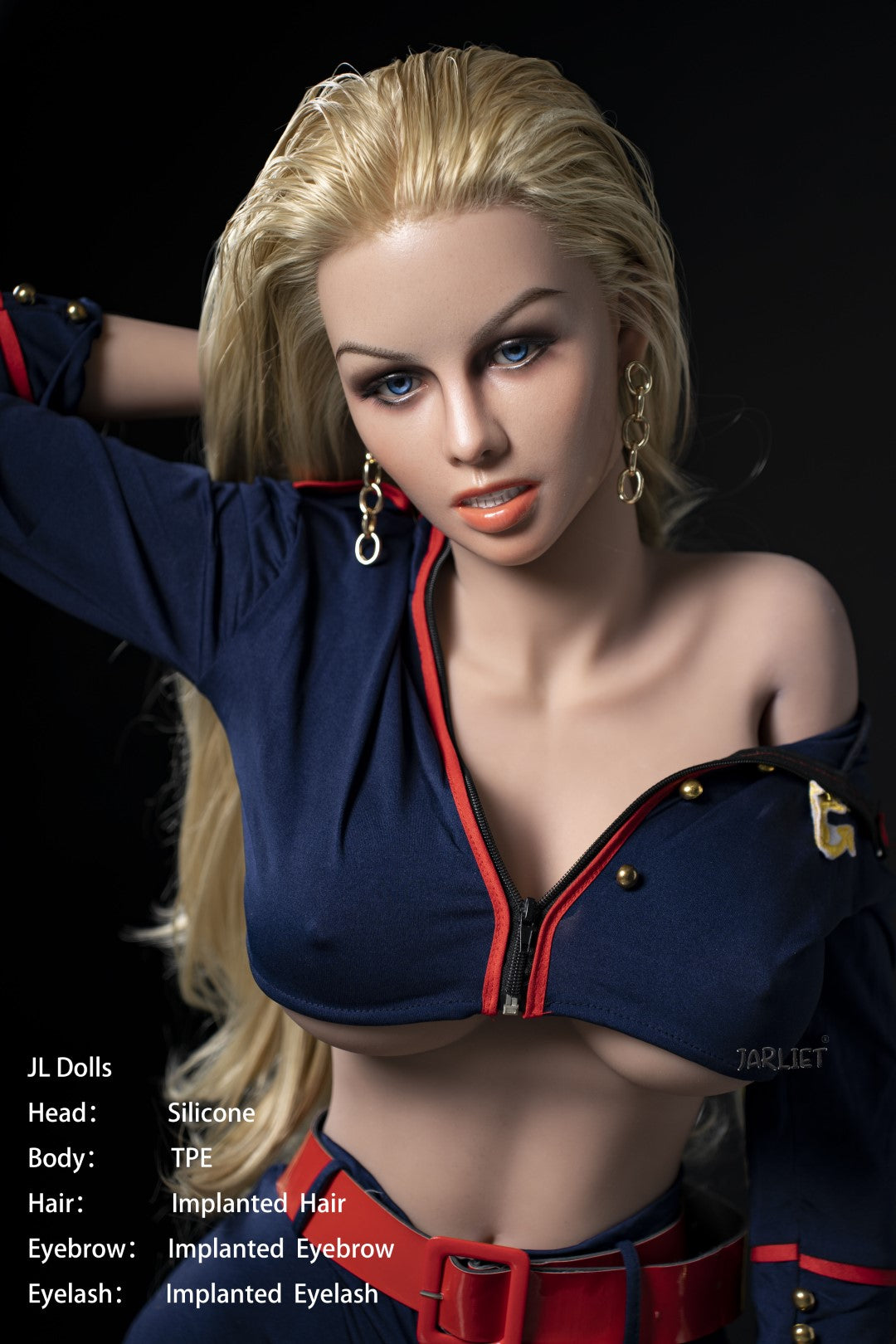 Blanche Sex Doll (Jarliet 148 cm E-Cup TPE + silikoon)