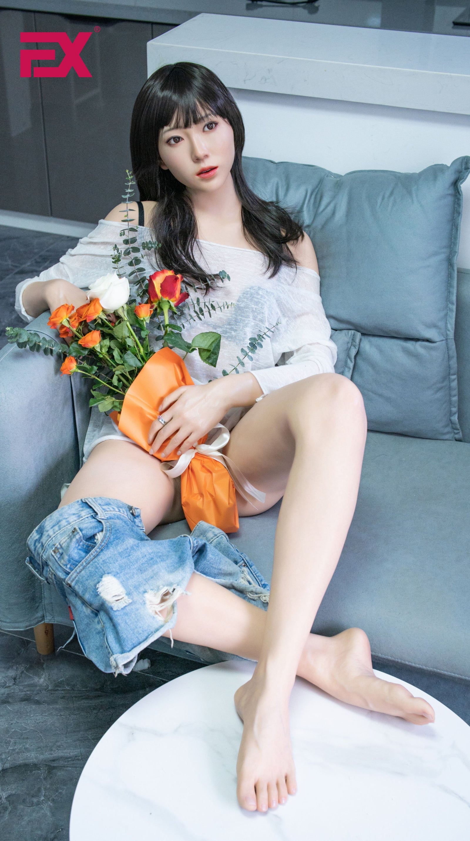 Monique V1 seksnukk (EXDoll 162 cm B-Cup #Exclone Silicone)