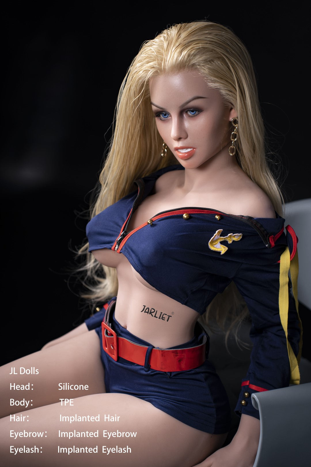 Blanche Sex Doll (Jarliet 148 cm E-Cup TPE + silikoon)