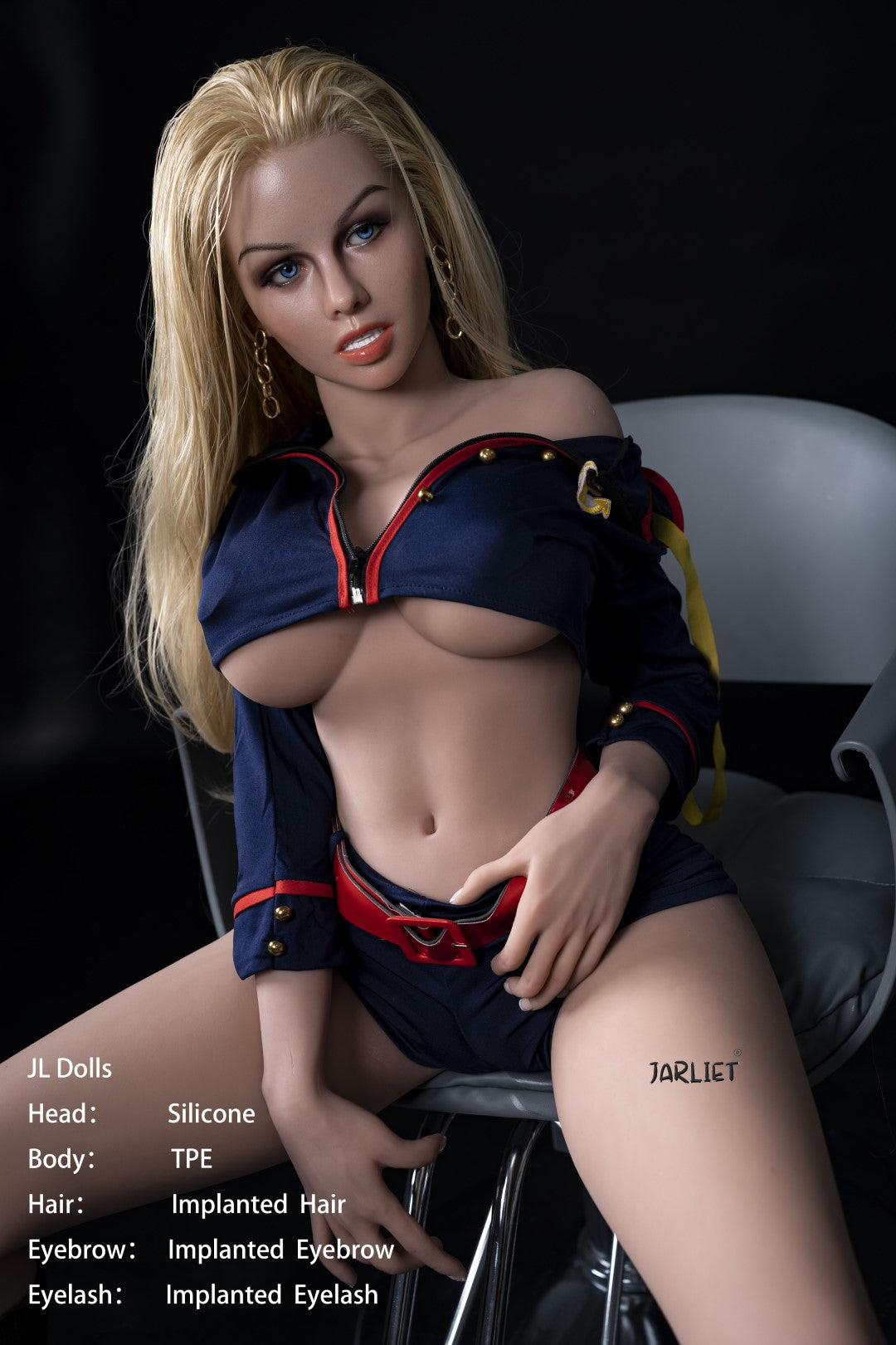 Blanche Sex Doll (Jarliet 148 cm E-Cup TPE + silikoon)