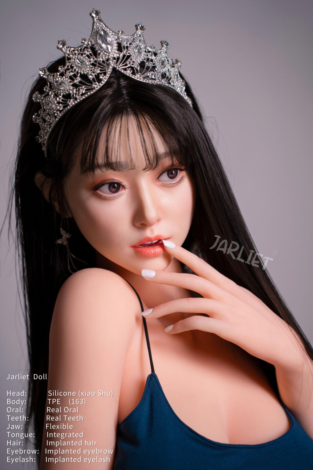 Xiao Shu seksnukk (Jarliet 163 cm C-Cup TPE + silikoon)