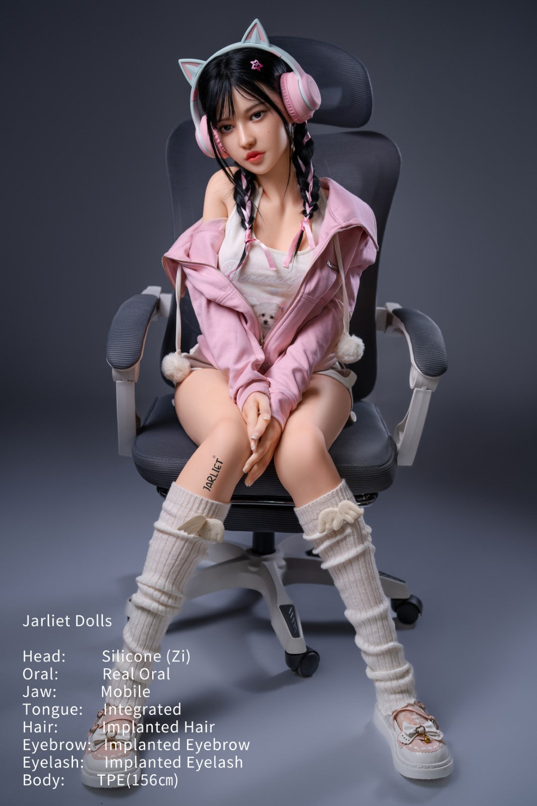 Zi seksnukk (Jarliet 156 cm C-Cup TPE + silikoon)