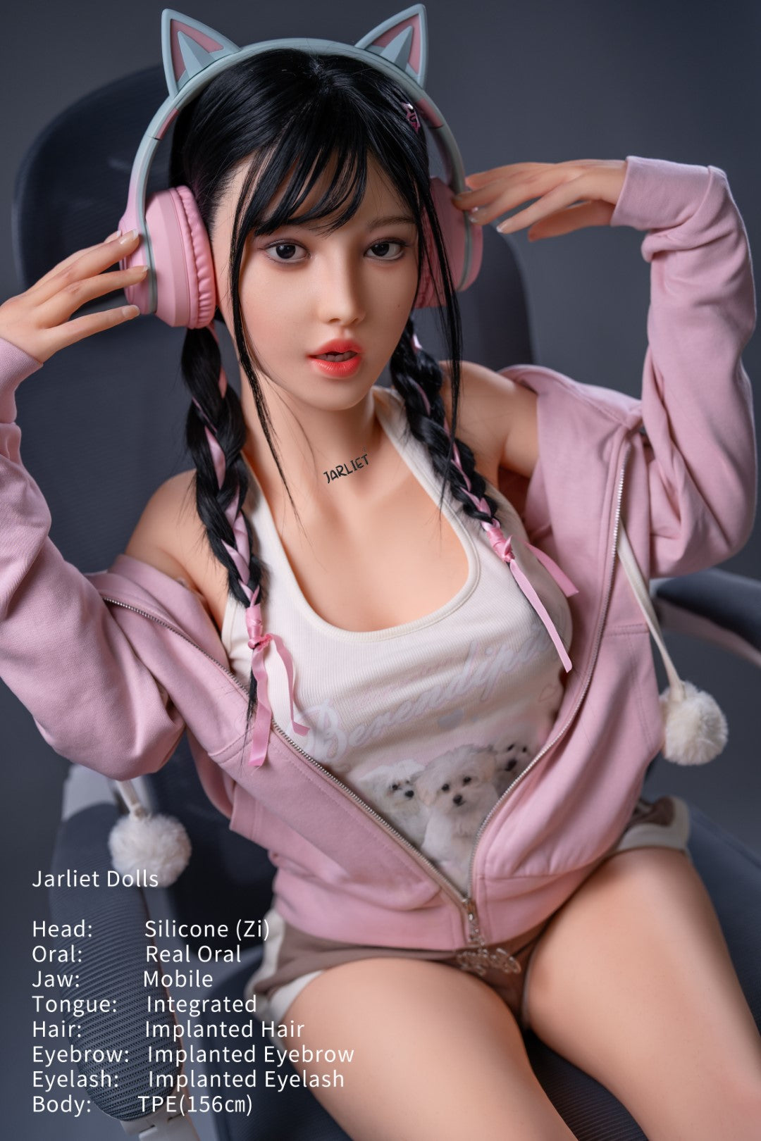 Zi seksnukk (Jarliet 156 cm C-Cup TPE + silikoon)