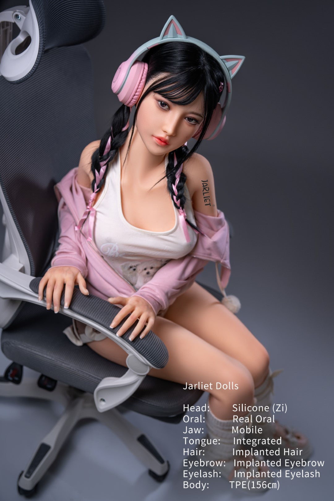 Zi seksnukk (Jarliet 156 cm C-Cup TPE + silikoon)