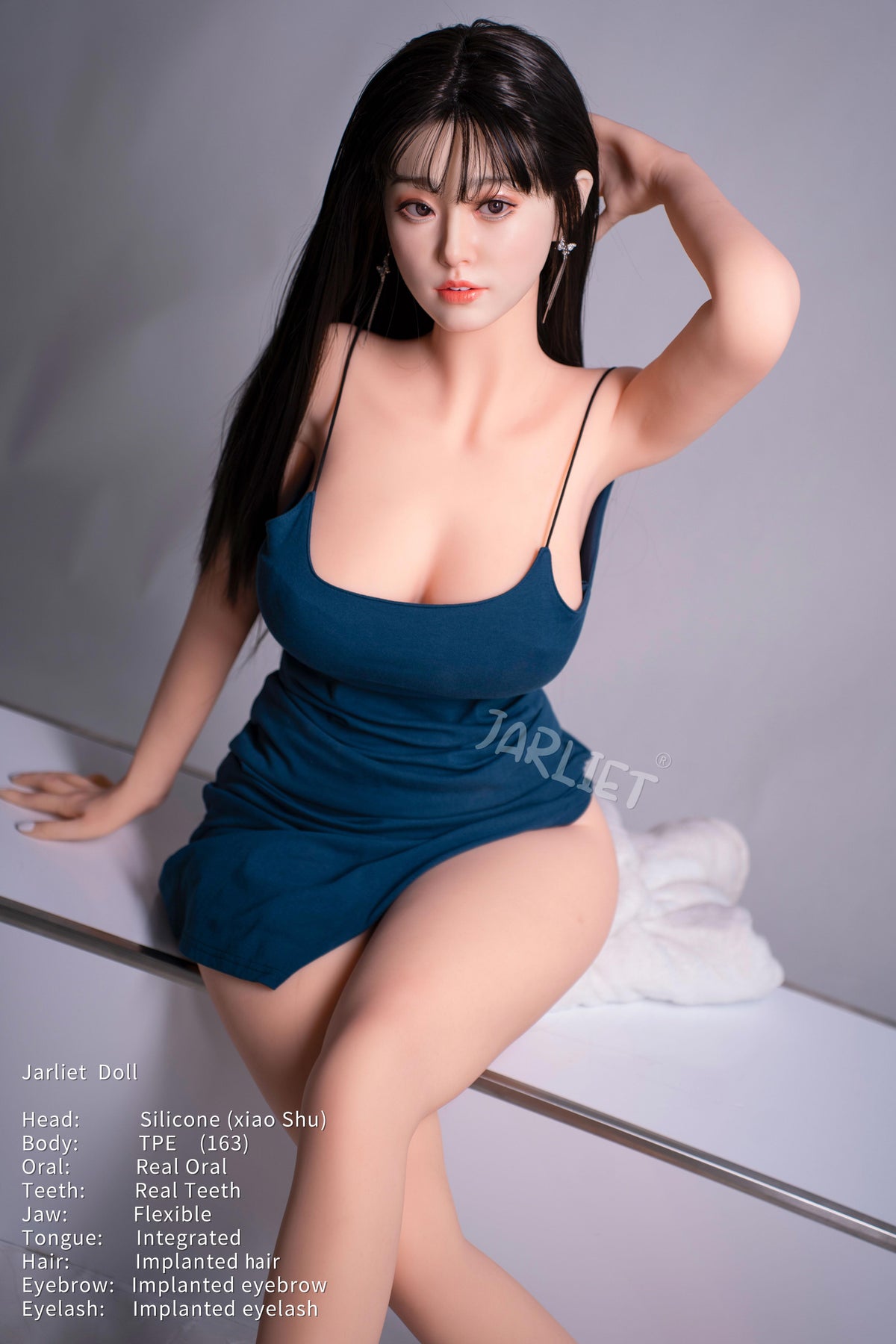 XiaoShu seksnukk (Jarliet 163 cm D-Cup TPE + silikoon)
