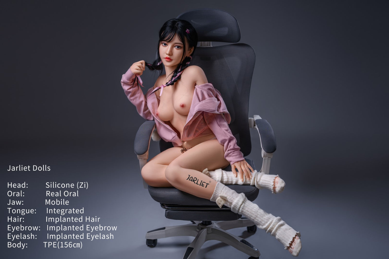 Zi seksnukk (Jarliet 156 cm C-Cup TPE + silikoon)
