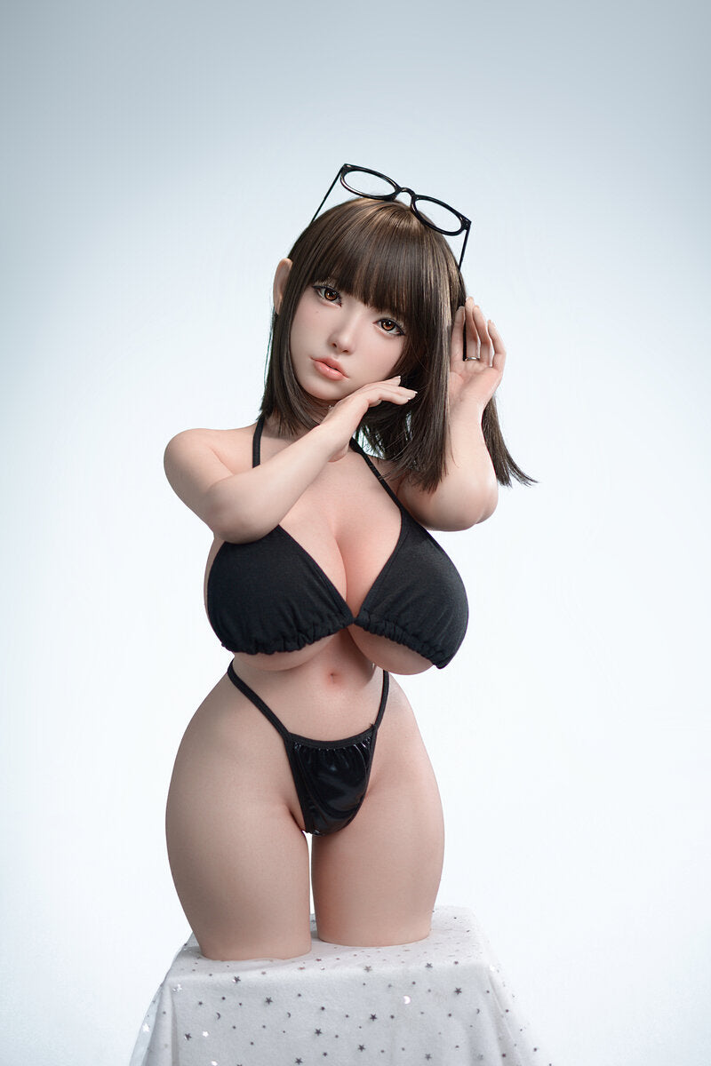 Xiaoyue torso seksinukk (FUDoll 80 cm H-Cup silikoon)