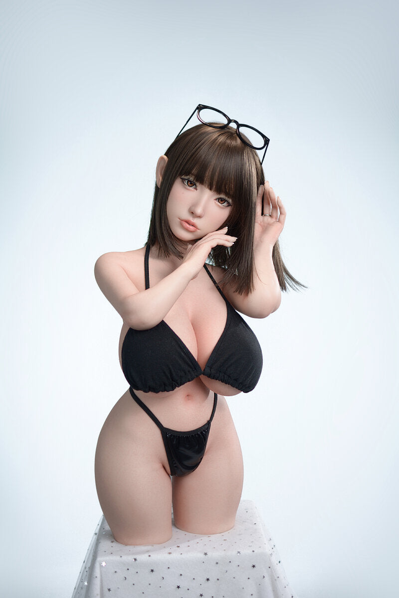 Xiaoyue torso seksinukk (FUDoll 80 cm H-Cup silikoon)
