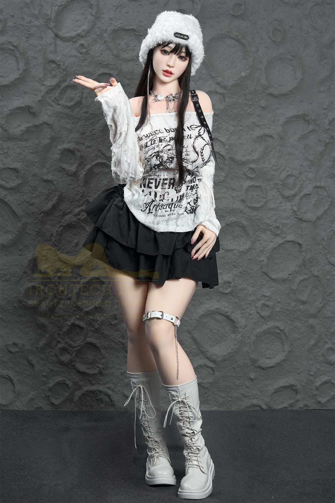 Yuna seksinukk (Irontech Doll 165 cm F tass T1-1 RST silikoon)