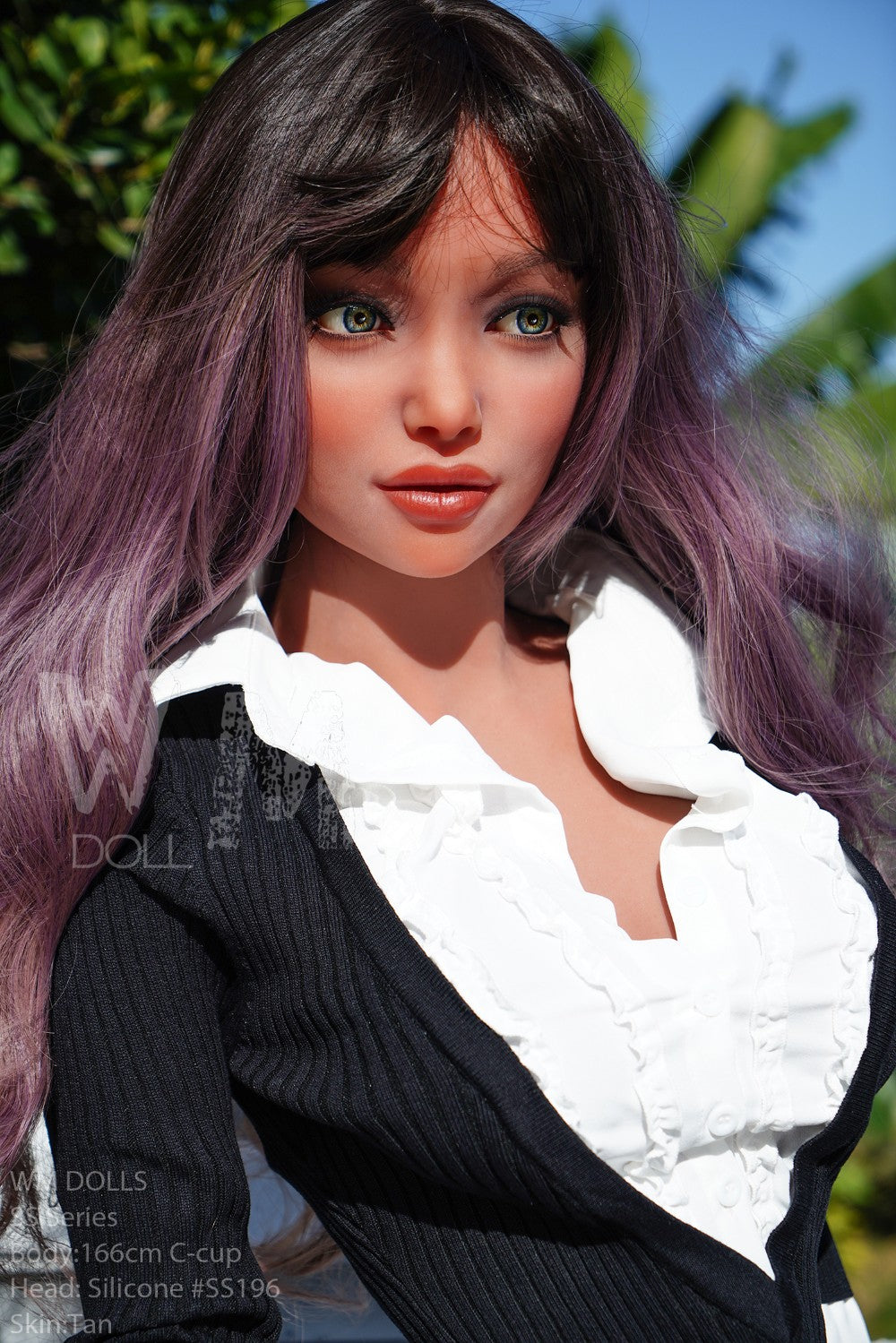 Ramona seksnukk (WM-Doll 166 cm C-Cup # SS196 TPE + silikoon)