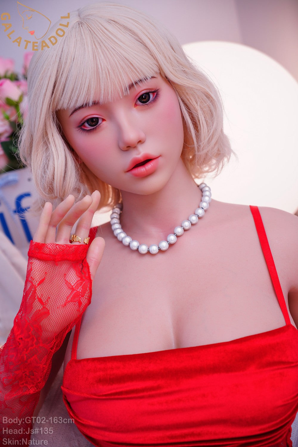 Molly seksnukk (Galatea Doll 163 cm D-Cup #135 silikoon)