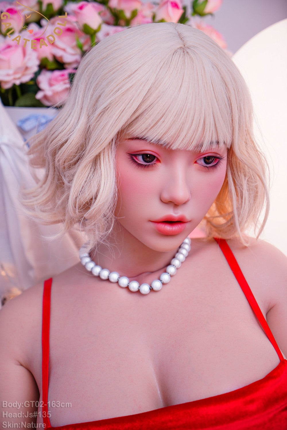 Molly seksnukk (Galatea Doll 163 cm D-Cup #135 silikoon)