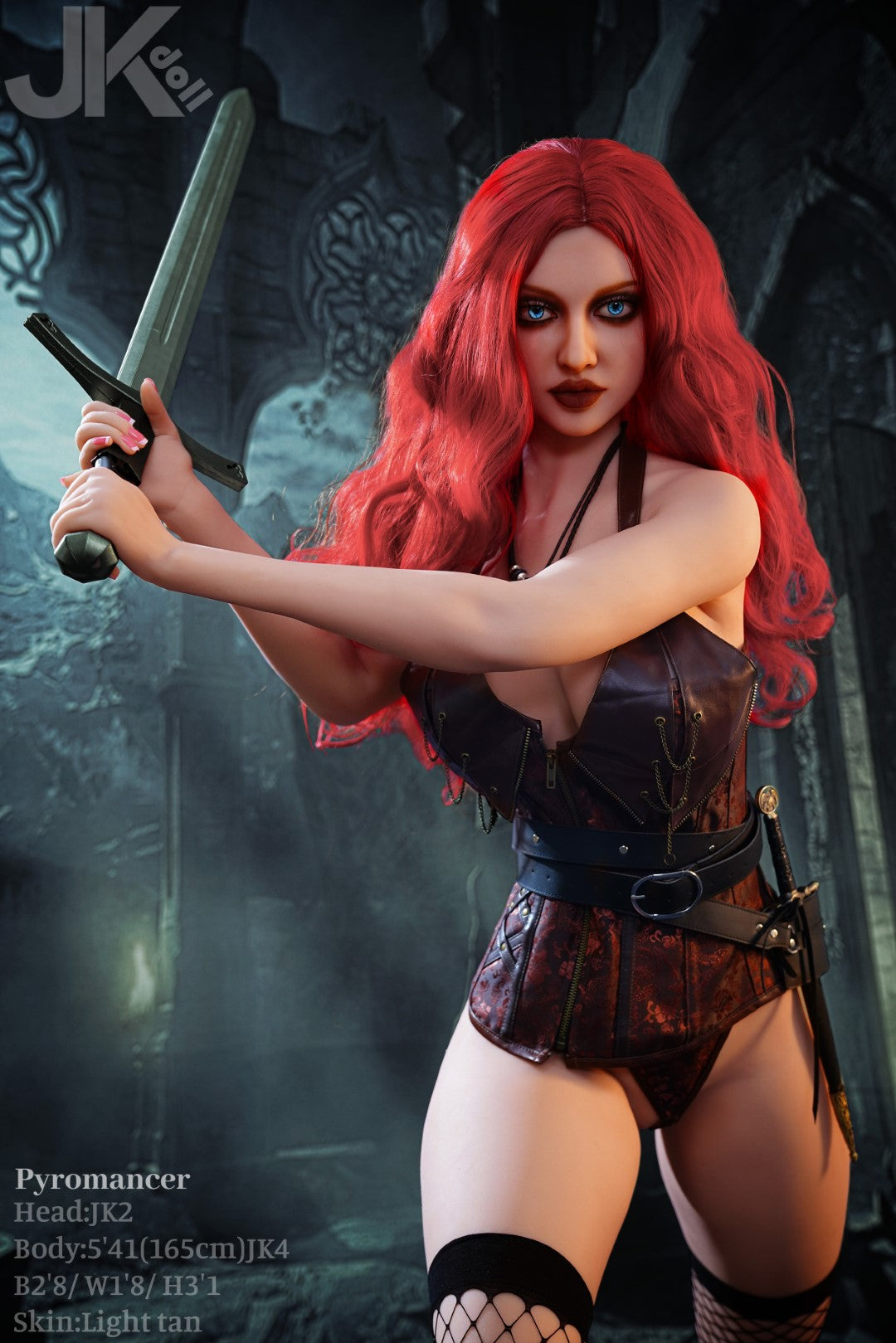 Pyromancer Sex Doll (JK-Doll 165 cm D-Cup JK2 TPE)