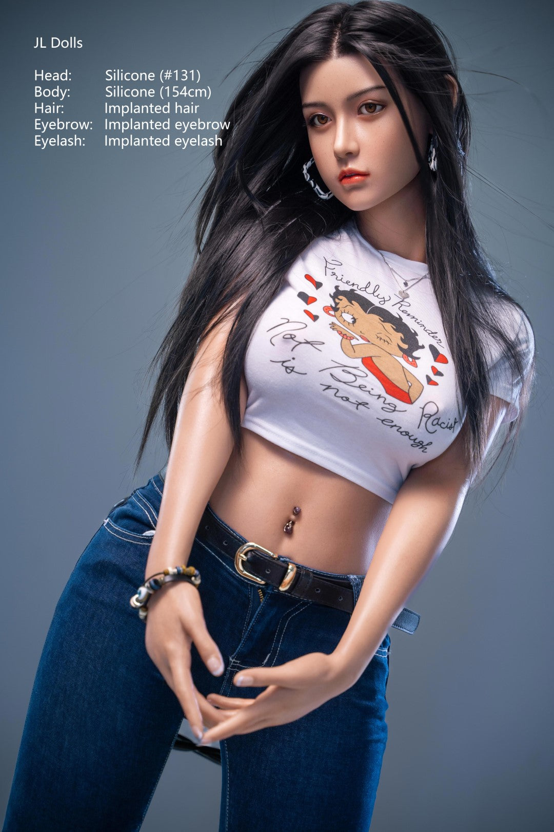 Rosie seksnukk (Jarliet 154 cm C-Cup silikoon)