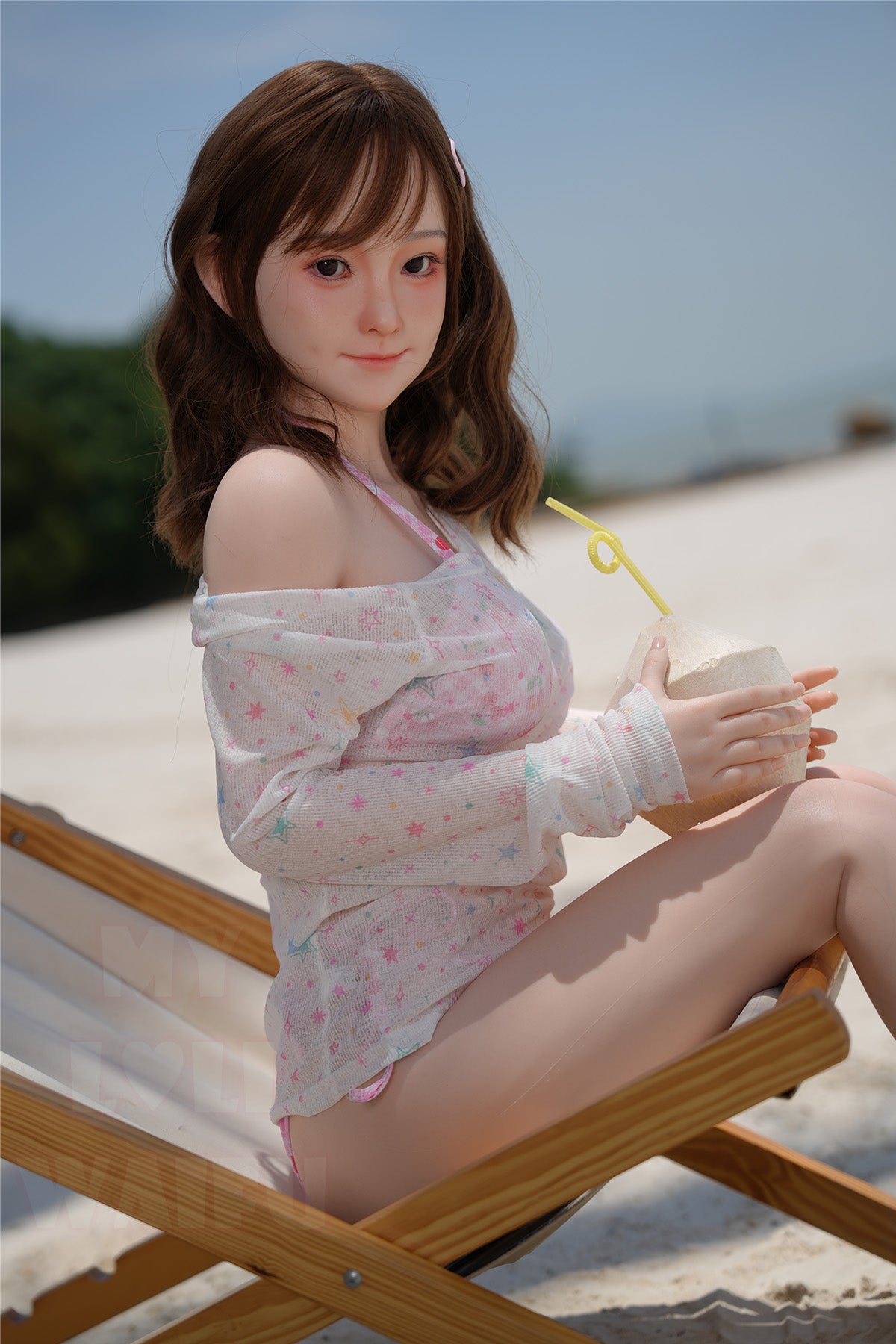 Rena seksnukk (My Loli Waifu 145 cm D-Cup #24 silikoon)