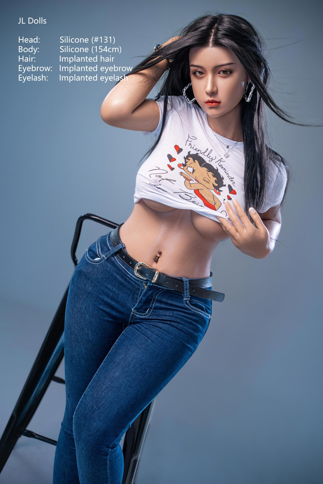 Rosie seksnukk (Jarliet 154 cm C-Cup silikoon)