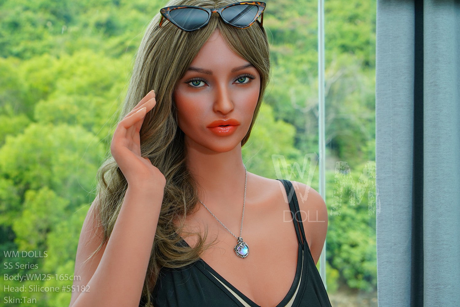 Olinda seksnukk (WM-Doll 165 cm D-Cup # SS182 TPE + silikoon)