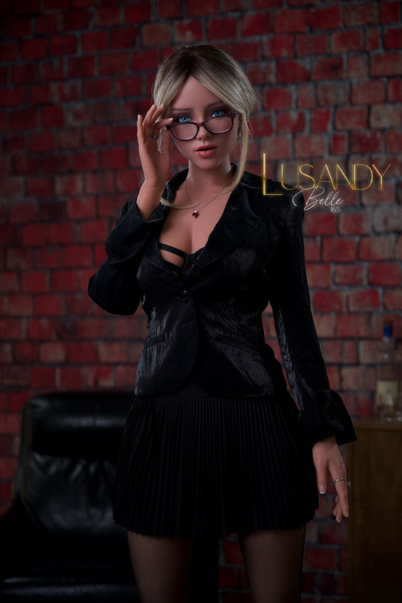 Belle Sex Doll (Lusandy Doll 165 cm D-korv silikoon)