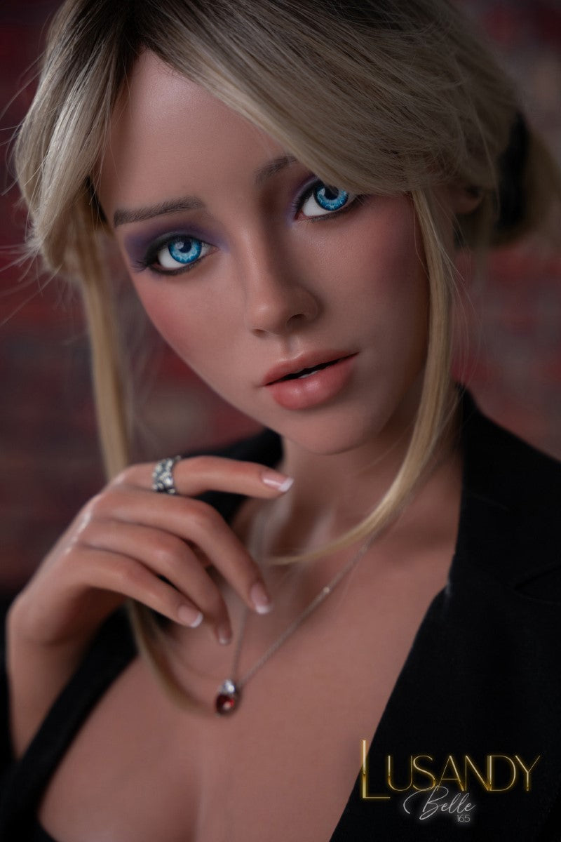 Belle Sex Doll (Lusandy Doll 165 cm D-korv silikoon)