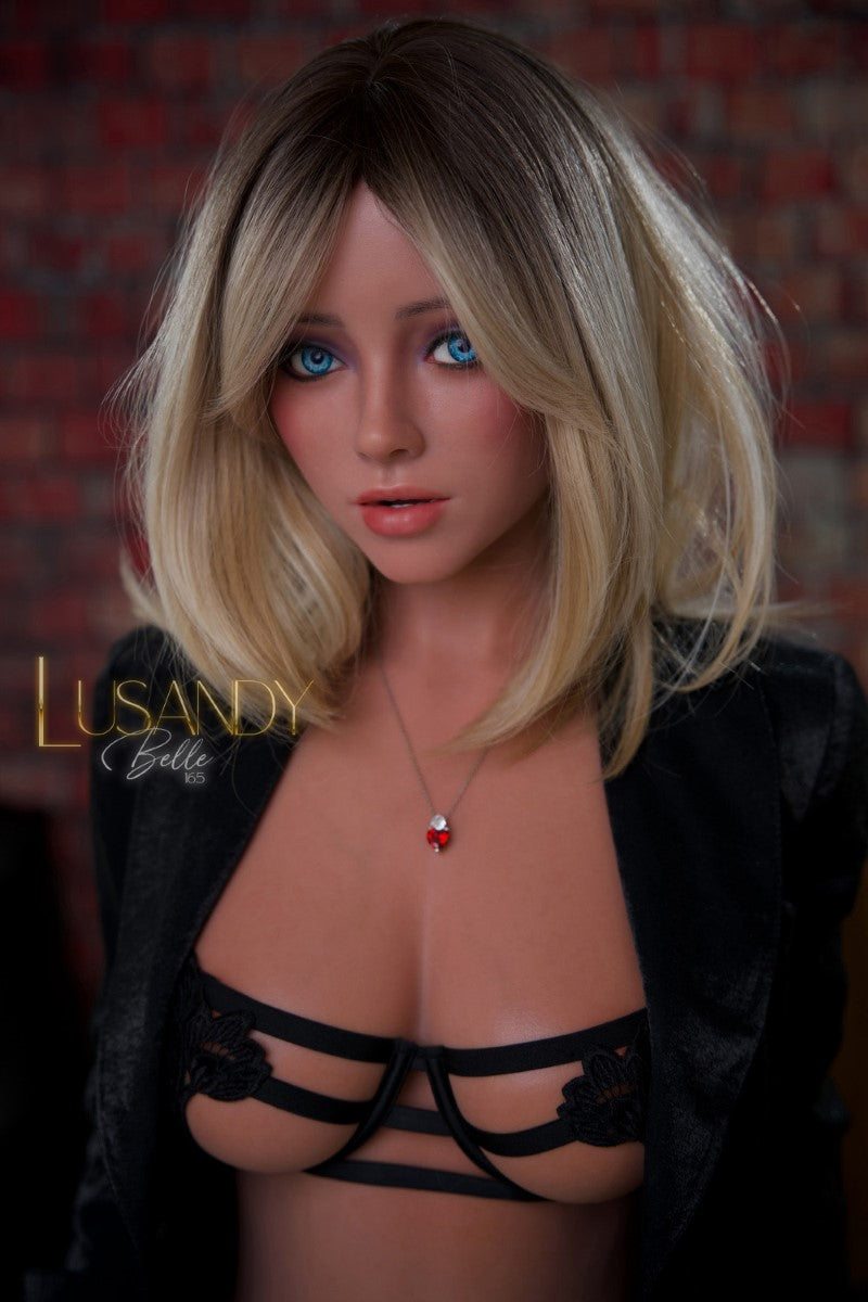 Belle Sex Doll (Lusandy Doll 165 cm D-korv silikoon)