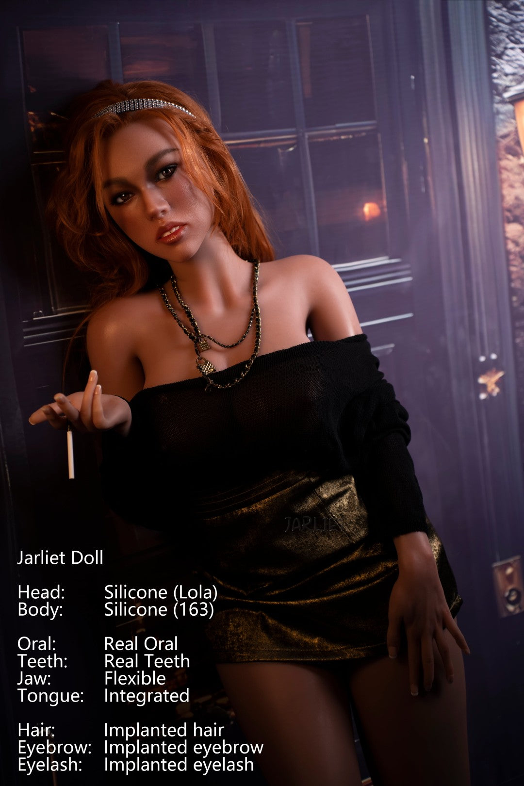 Lola seksnukk (Jarliet 163 cm D-Cup silikoon)