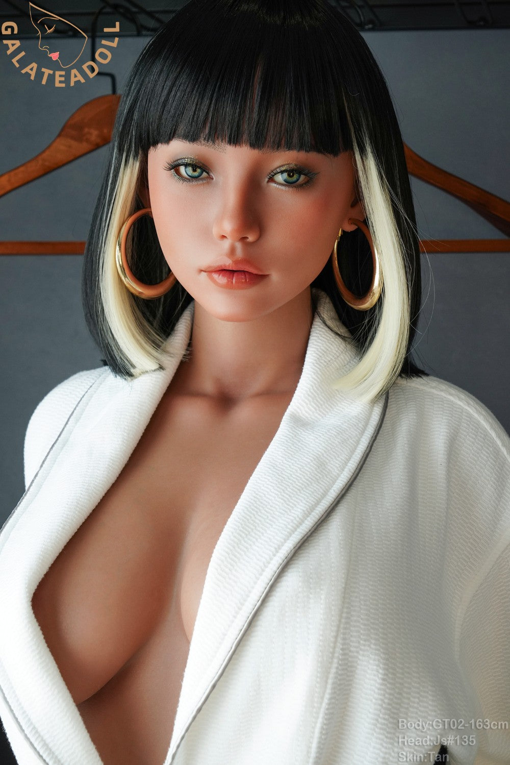 Nesrini seksnukk (Galatea Doll 163 cm D-Cup #135 silikoon)