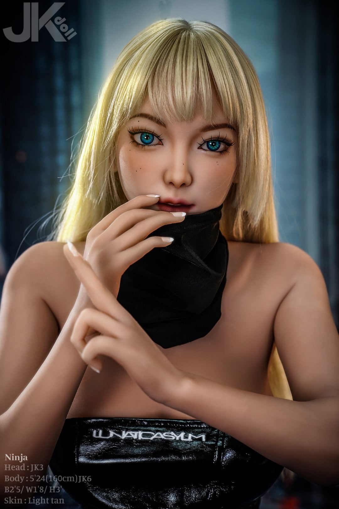 Ninja seksnukk (JK-Doll 160 cm D-Cup JK3 TPE)