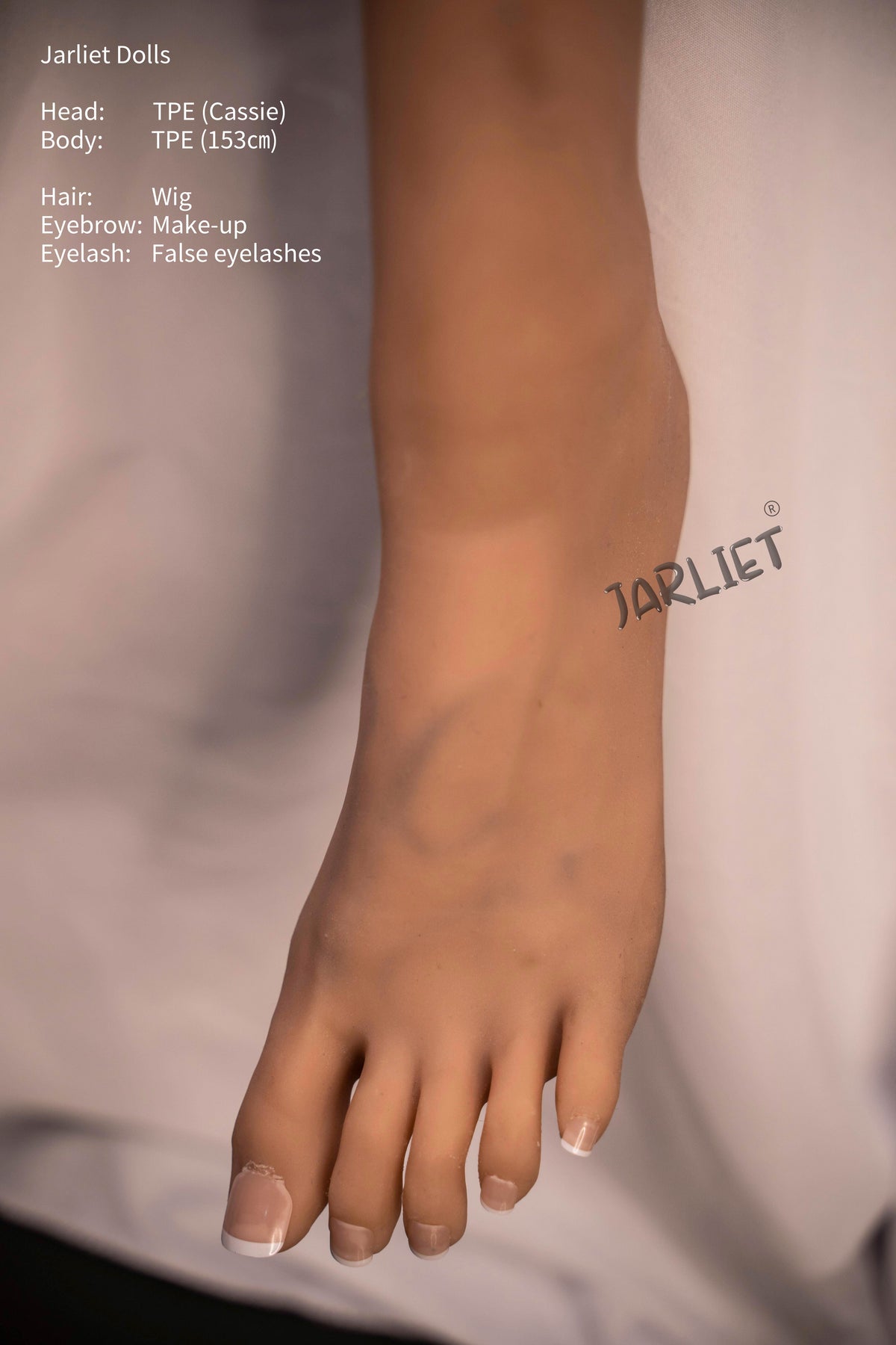 Cassie seksnukk (Jarliet 153 cm K-Cup TPE)