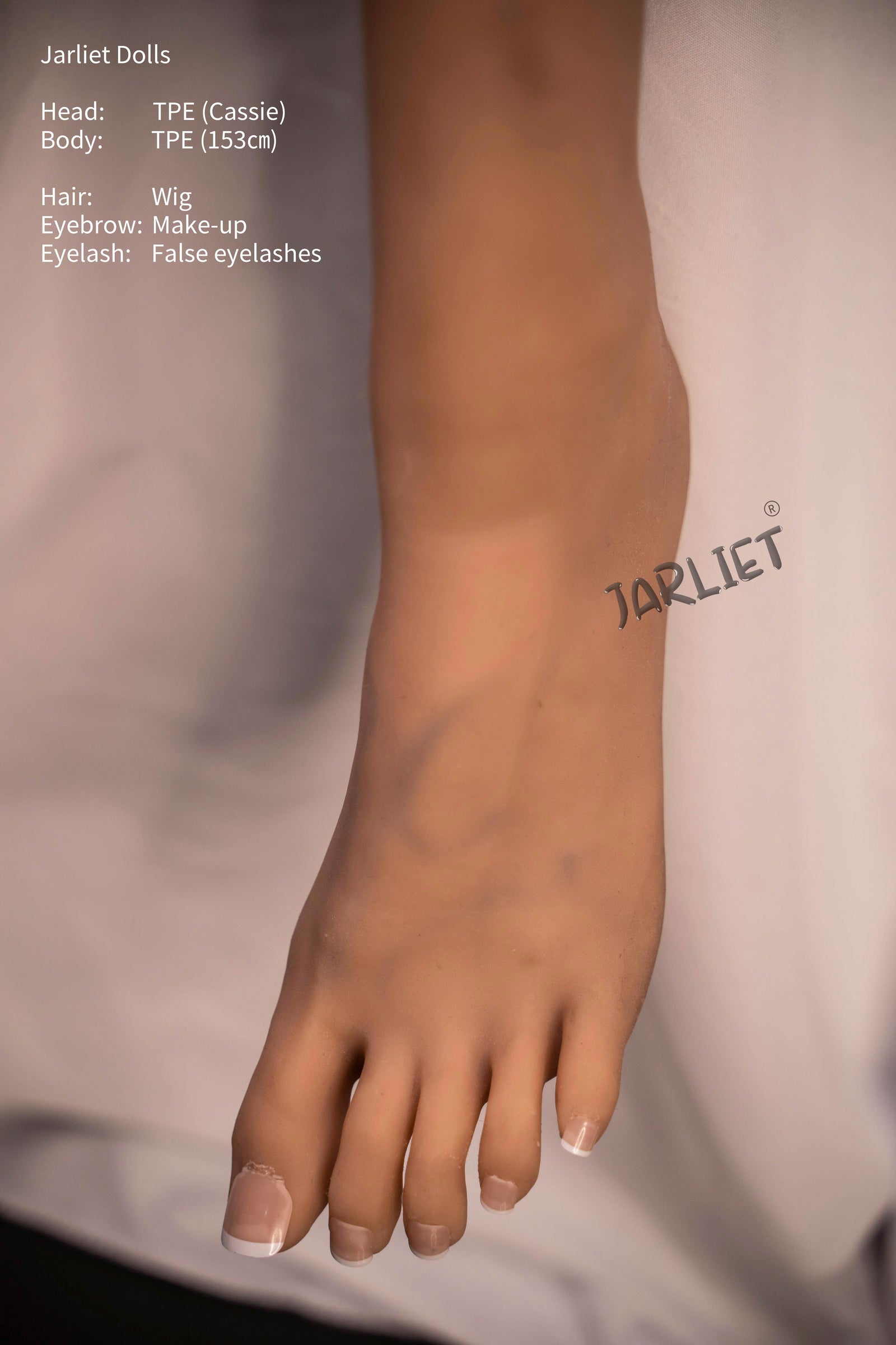 Cassie seksnukk (Jarliet 153 cm K-Cup TPE)