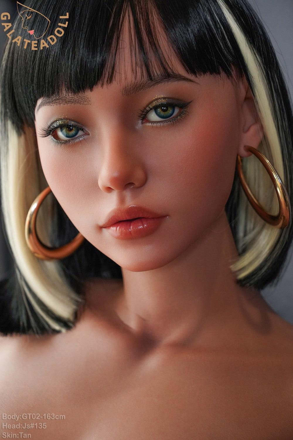 Nesrini seksnukk (Galatea Doll 163 cm D-Cup #135 silikoon)