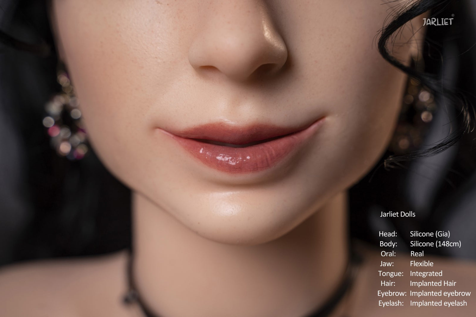 Gia seksinukk (Jarliet 148cm E-Cup silikoon)